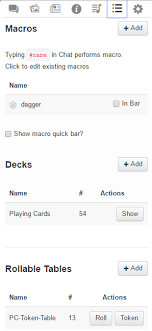 If you're into tarot card reading, our personalized tarot cards maker will be a perfect addition to your professional services. Cards Roll20 Wiki