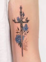 Watercolor small flowers tattoo design for hands 2. Blue Rose Tattoos Meanings Tattoo Designs Placement