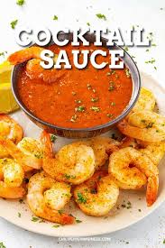 Cocktail Sauce Recipe A Spicy Cocktail Sauce Recipe That Goes Perfectly With Shrimp Or Prawns With Plenty Cocktail Sauce Recipe Sauce Recipes Spicy Cocktail