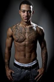 Born 13 february 1994), also known simply as memphis, is a dutch professional footballer who plays as a forward for ligue 1 club lyon and the. Memphis Depay Tattoo Google Search Memphis Depay Memphis Depay Tattoo Male Physique