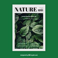 Maybe you would like to learn more about one of these? Download Nature Magazine Cover Template With Photo For Free Magazine Design Cover Magazine Cover Layout Magazine Design