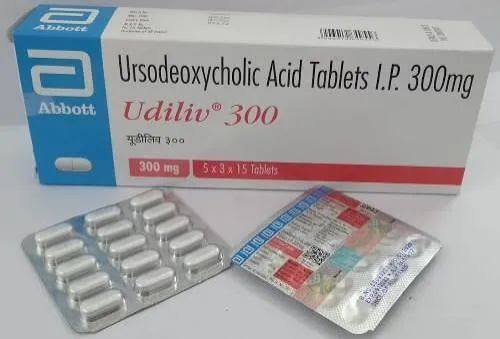 Ursodeoxycholic Acid Tablets IP 300mg at ₹ 780/strip | Ursodeoxycholic Acid Tablets in Gurgaon | ID: 22503018948