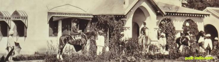 An old photographic image of an English 'memsahib' with some Indian ladies, British India, circa late 19th century. Can anyone please identify the location more precisely? Somebody told me it could be