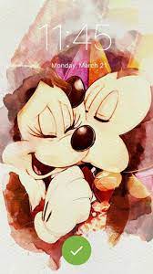 Open your android's gallery app. Mickey Minnie Mouse Pin Lock Screen Wallpaper For Android Apk Download