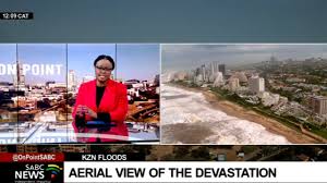KwaZulu-Natal Floods I Aerial view of the damage - YouTube