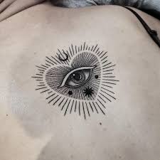 Pretty heart at the center of a realistic eye, surrounded by watercolor pink orchid flowers. Eye Heart By Thomasetattoos Tattoogrid Net