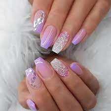 25 2018 toe nail designs. Purple Coffin Short My Blog