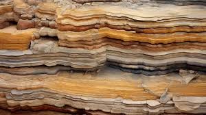 Picture Of Sedimentary Rock Background ...