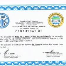 Sample Certificate For Ojt Completion Best Of Sample Course Pletion ...