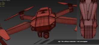 Dji Mavic Pro Quadcopter 3d Model Dji Mavic Pro Mavic Pro Mavic
