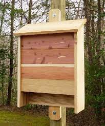 Downloadable Woodworking Plans Bat House Illustrated With Etsy Bat House Bat House Plans Build A Bat House