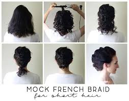 Margot robbie owns it on the red carpet, so does amanda seyfried. Mock French Braid With High Volume For Short Hair Tutorial