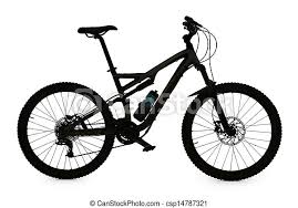 Mountain bike silhouette stock photos and images (8,669). Mountainbike Silhouette Mountainbike Auf Weissem Hintergrund Canstock