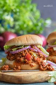 Sloppy Joe Burger Mit Amerikanischer Hackfleischsauce Meinestube Rezept Sloppy Joes Rezept Hackfleischsauce Leckere Gerichte Mit Fleisch