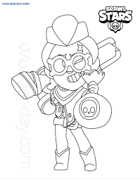 The explosion of goo stuns nearby opponents, and sends six smaller sticky blombs in all directions. Squeak Brawl Stars Coloring Pages Artofit