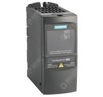 Siemens Micromaster 420 IP20 0.25kW 230V 1ph to 3ph AC Inverter Drive,  Unfiltered