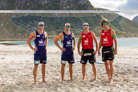 By extanews on jul 27, 2021. Beach Volleyball Mol And Sorum In Stunning Lofoten