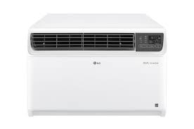 When the indoor temperature reaches your desired level, lg's inverter aircon technology can operate the compressor at a low speed and maintain the desired temperature, thus saving you money on energy costs. Lg Lw2217ivsm 22 000 Btu Dual Inverter Smart Wi Fi Enabled Window Air Conditioner Lg Usa