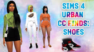 Download download add to basket install with tsr cc manager. The Sims 4 Urban Cc Finds Shoes Part 2 Air Jordan 1 S Balenciagas Gucci Youtube