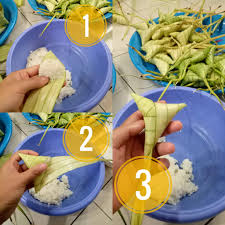 Ketupat adalah antara menu juadah utama pada hari raya. Anyam Ketupat Palas Jangan Jadi Ketupat Betina Ni Cara Yang Betulnya Keluarga