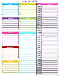 1 2 3 neat tidy daily schedule free printable