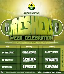 Uds Nyankpala Campus Src Freshers Week Celebration Promo Flyer Design By 7graffix Church Graphic Design Branding Services Flyer