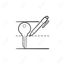 Draw A Key With A Pen Hand Drawn Outline Doodle Icon Keyword Royalty Free Cliparts Vectors And Stock Illustration Image 125106741 The outline view is commonly seen in word processors.