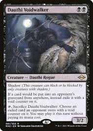 Can someone explain to me how to unlock dawnblade please? Dauthi Voidwalker Modern Horizons 2 Magic The Gathering Tcgplayer Com