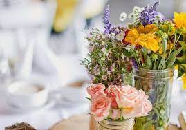 Centre de table mariage en fleurs blanches: Centre De Table 20 Idees De Centres De Table Qui Font De L Effet Elle