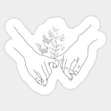 Download the free graphic resources in the form of png, eps, ai or psd. Pinky Swear Pinky Swear Sticker Teepublic