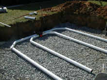 The gray water is what drains from the kitchen and bathroom sinks and the shower. General Types Of Septic Systems