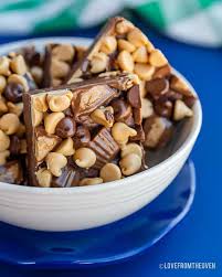 Rich Creamy Chocolate And Peanut Butter Fudge Topped With Peanut Butter Cups And Peanut Butter Chip Fudge Recipes Peanut Butter Fudge Recipe Peanut Butter Cups