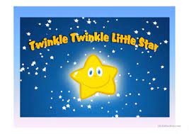 Слова из песни с переводом. Twinkle Twinkle Little Star Story English Esl Powerpoints For Distance Learning And Physical Classrooms