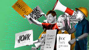 (countable) the act of uniting or joining two or more things into one. How Kickstarter Employees Formed A Union Wired