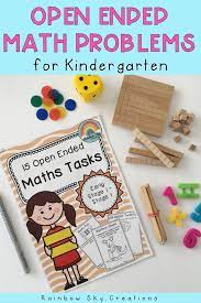 They're sure to provide your child with hours of entertainment (and learning!). Check Out These Timesaving Open Ended Maths Problems Suited To Students In Kindergarten Extensio Problem Solving Activities Math Centers Kindergarten Grade 1