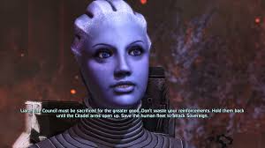 Oh mon Dieu, j'ai enfin réussi à faire en sorte que Liara se dispute avec  Ashley pour laisser le conseil mourir.