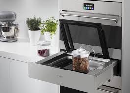 * under counter vacuum for hard to clean dust and debris * activates with kick of a button * easy to install and easy to empty. Smeg Vacuum Drawer Evolution In The Kitchen Smeg Com
