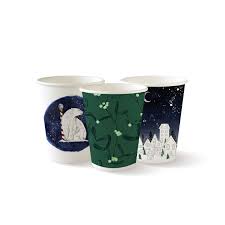 Get it as soon as tue, dec 22. Christmas Series Disposable Paper Coffee Cups 8oz 230ml Drinkstuff