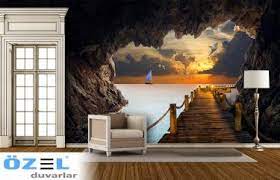 3 boyutlu duvar kağıtları, kişiye özel binlerce farklı manzara, gerçek 3d görünüme sahip modeller. Duvar Kagidi Modelleri Ozelduvarlar Com
