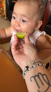 Iveighs first time tasting a lime 😂😂