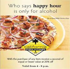 Cpk menu california pizza kitchen tarzana inn. Happy Hour At Cpk California Pizza Kitchen High Street Phoenix In Mumbai Mallsmarket Com