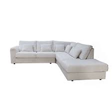 Choisir un canapé d'angle c'est faire de son salon une véritable œuvre d'art. Canape D Angle 5 Places En Tissu Beige Baltimore Canapes D Angle Interior S