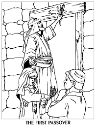 As slaves, the jewish people worked very hard. The First Passover Coloring Page Free Printable Coloring Pages For Kids