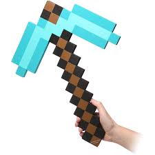Diamonds tend to appear very deep below the ground, reported to be below y=16 or so. Minecraft Diamond Foam Pickaxe Exclusive Buy Online At Best Price In Uae Amazon Ae