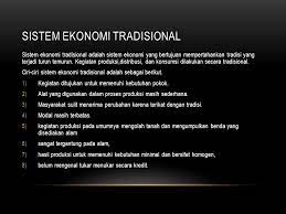 Kegiatan ekonomi hanya mengandalkan sektor pertanian (agraris). Macam Macam Sistem Ekonomi Pelaku Pelaku Perekonomian Di Indonesia Ppt Download