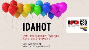 Browse thegayuk's complete collection of news, articles and commentary on idahot. Csd Stuttgart Internationaler Tag Gegen Homo Und Transphobie Idahot