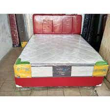 Jual kasur springbed central 160x200 deluxe murah berkualitas matrass saja kota bandung alfajaya tokopedia. Jual Promo Set Comforta Superfit Silver Extra Kasur Spring Bed Uk 180 X 200 Real Pillow Top Terbaru Juli 2021 Blibli