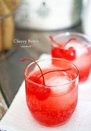 Cherry Bomb Mocktail Julie S Eats Treats Mocktails Alcohol Free Cocktails Drinks