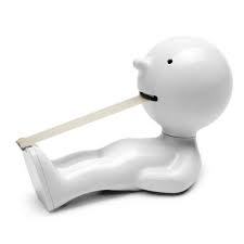 Propaganda Mr P Tape Dispenser White By Propaganda Http Www Amazon Com Dp B007zm955w Ref Cm Sw R Pi Dp 53gpr Tape Dispenser Office Desk Toys Office Items