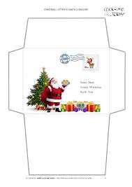 The envelope is sized to fit on an 8.5×11 inch piece of paper. Santa Letter Envelope Template Pflag